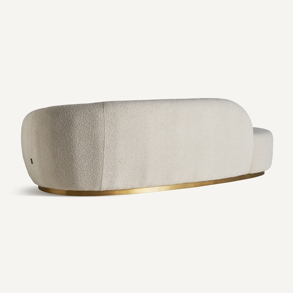 Home Mart Deco Delight Boucle Sofa - Image 2