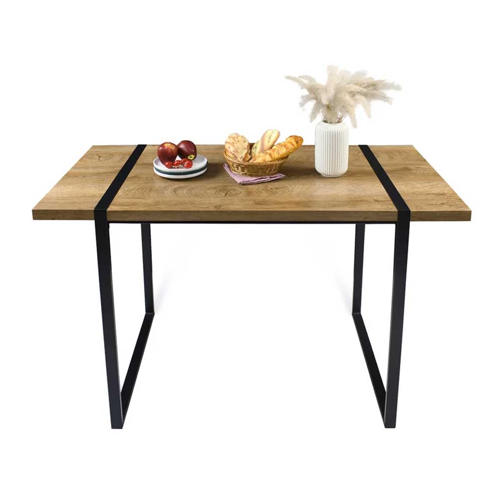 Home Mart Dining Table with Durable Wooden Construction - Image 3