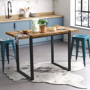 Home Mart Dining Table with Durable Wooden Construction