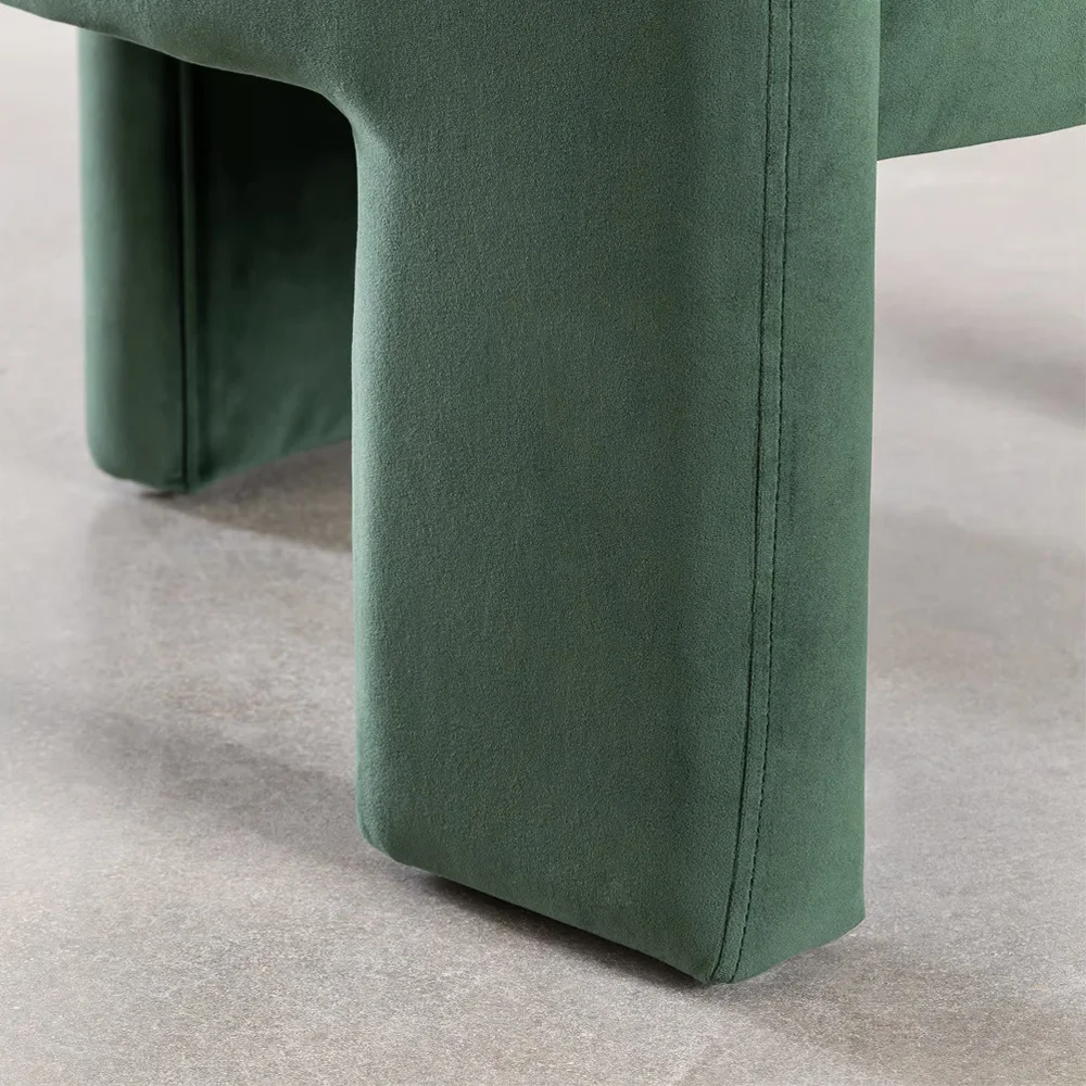 Home Mart Dole Velvet Dining Chair - Image 7