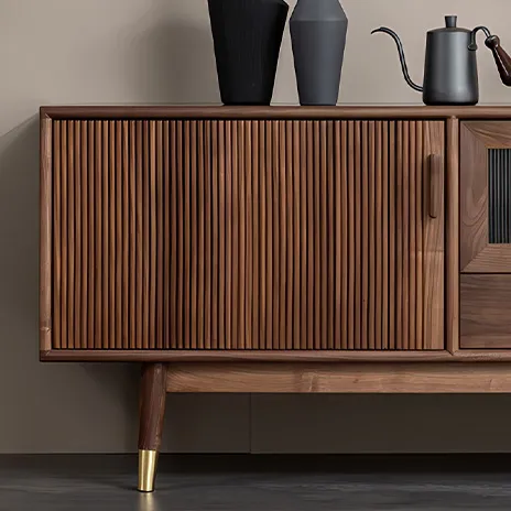 Home Mart Donald Wood TV Stand - Image 9