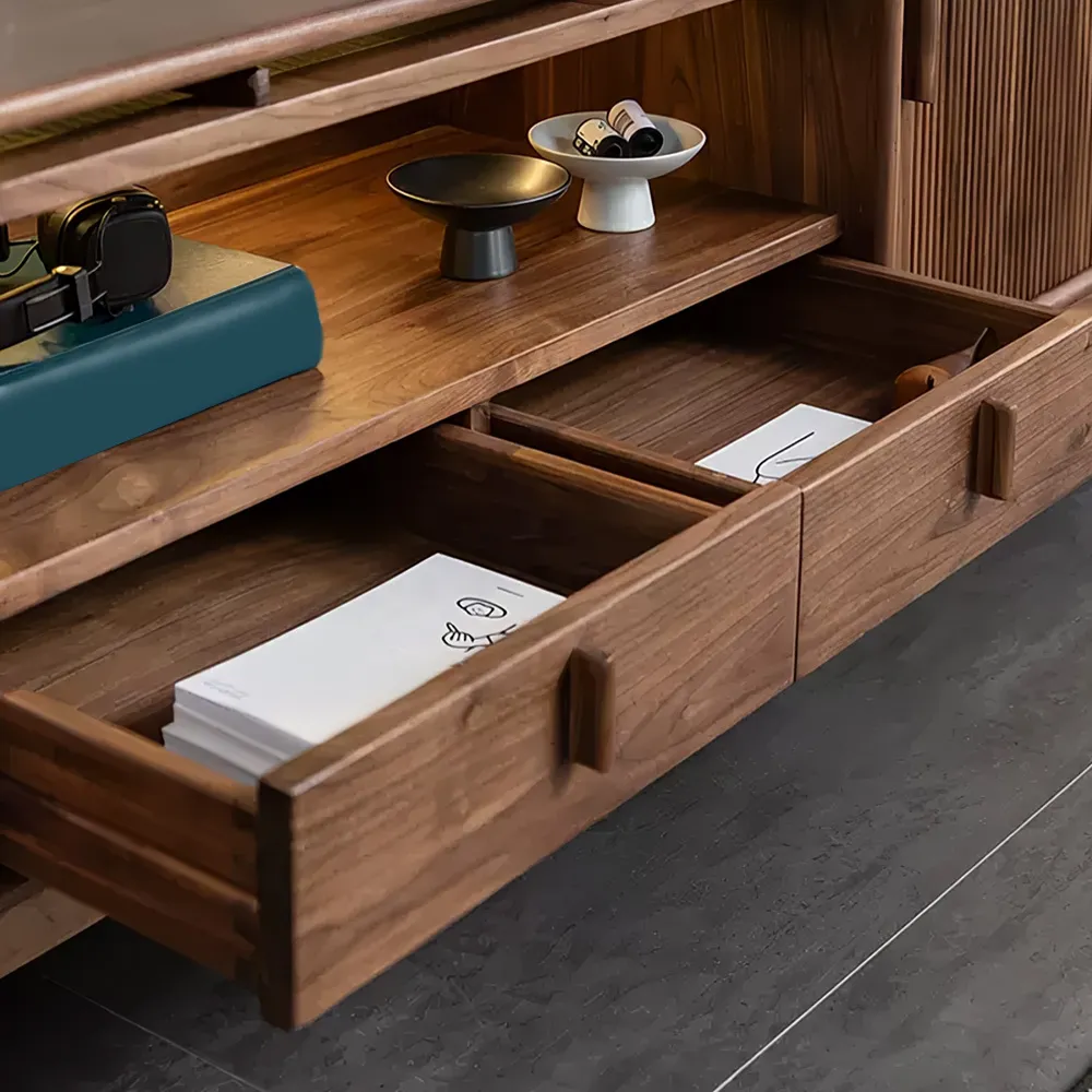 Home Mart Donald Wood TV Stand - Image 10