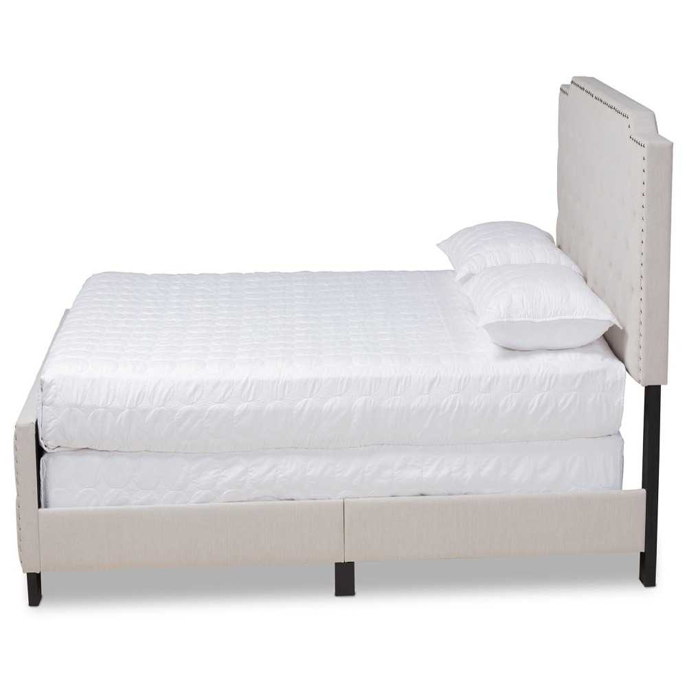 Home Mart Enzers Upholstered Button-tufted Panel Bed - Image 2