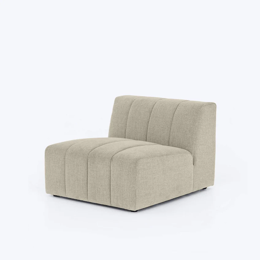 Home Mart Evelyn L Shape Sofa - Image 3