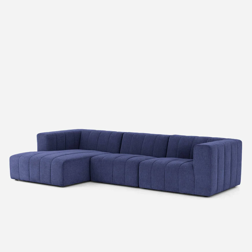 Home Mart Evelyn L Shape Sofa - Image 5