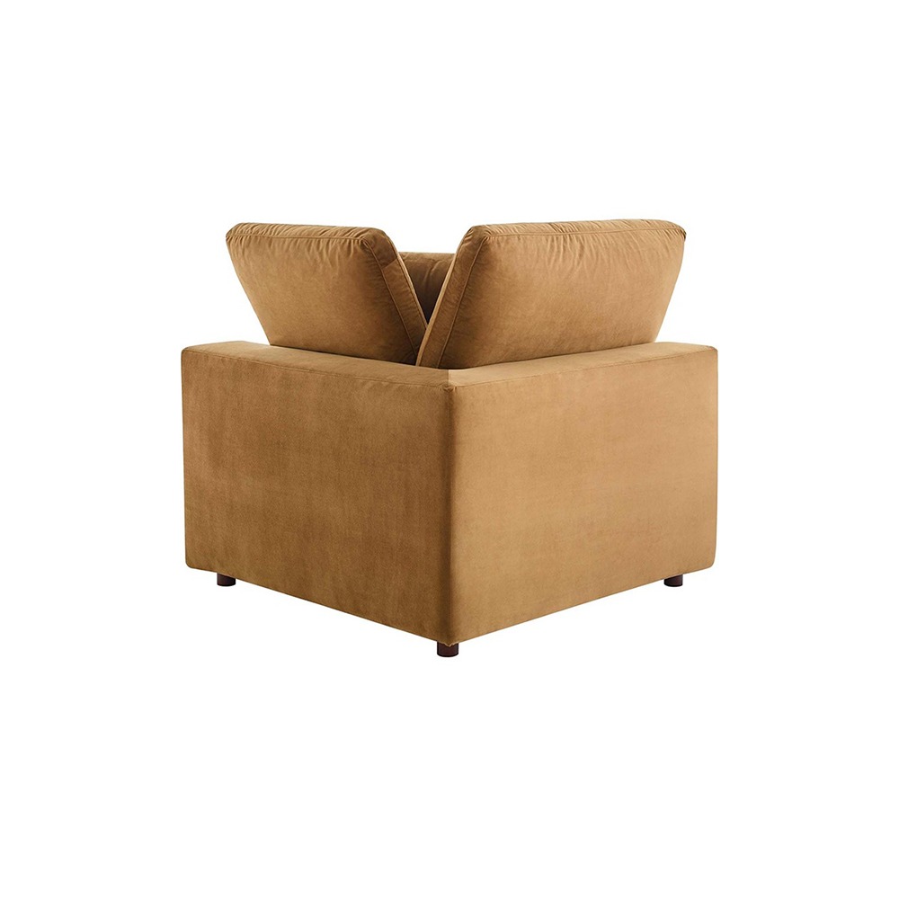 Home Mart Fabric Upholstered Sectional Sofa - Image 5