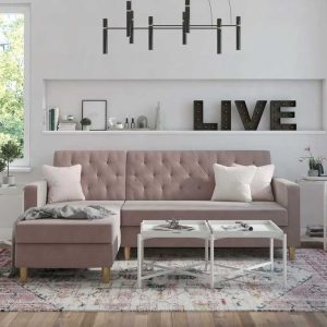 Home Mart Furniture 2Piece Corner Sofa Chaise