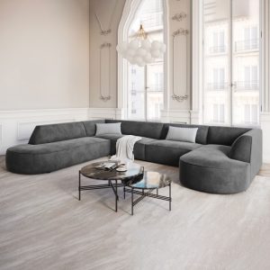 Home Mart Furniture Charles Panoramic Corner Sofa