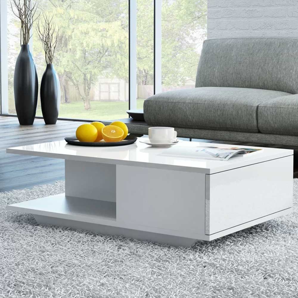 Home Mart Furniture Coffee Table with Storage - Image 5