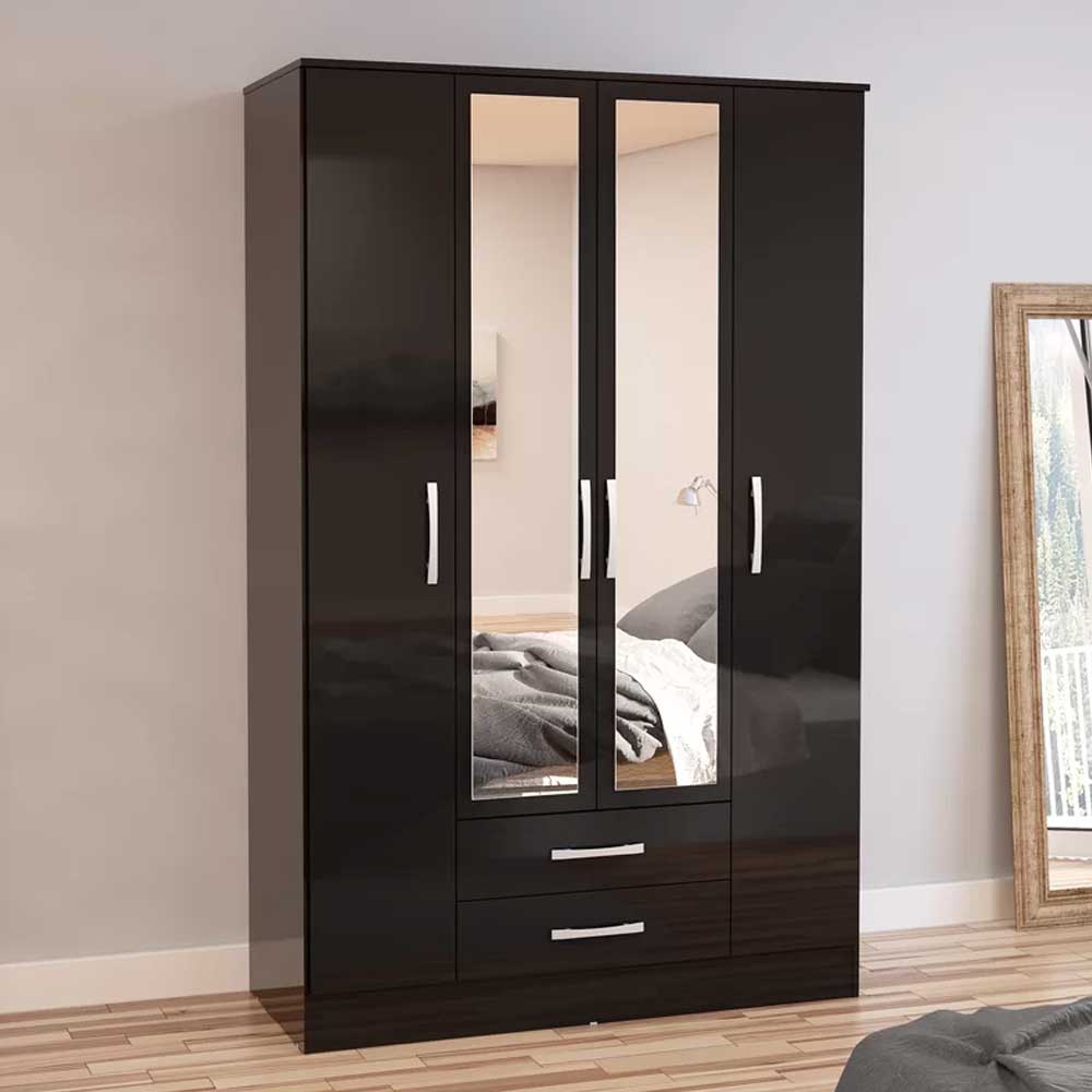 Home Mart Furniture Linch 4 Door Wardrobe