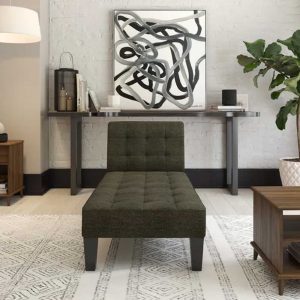Home Mart Furniture Linen Chaise Lounge
