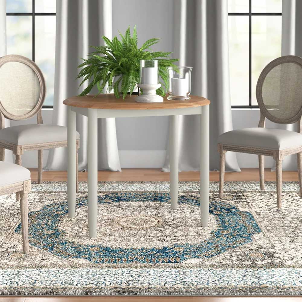 Home Mart Furniture Solid Oak Dining Table