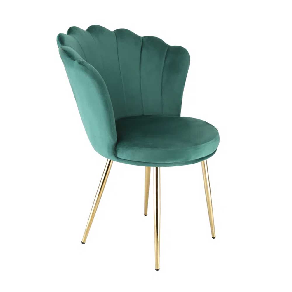 Home Mart Furniture Velvet Accent Chair - Image 3