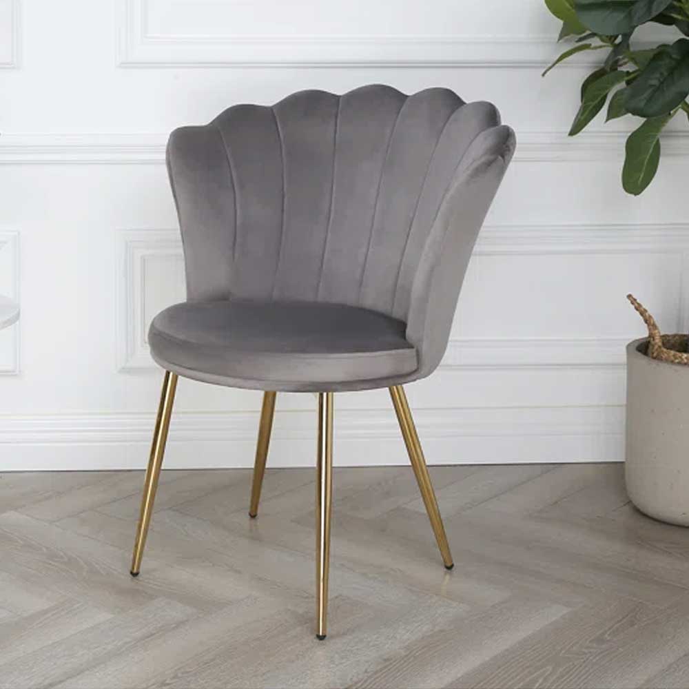 Home Mart Furniture Velvet Accent Chair - Image 4