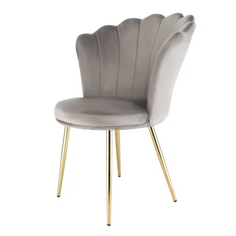 Home Mart Furniture Velvet Accent Chair - Image 6