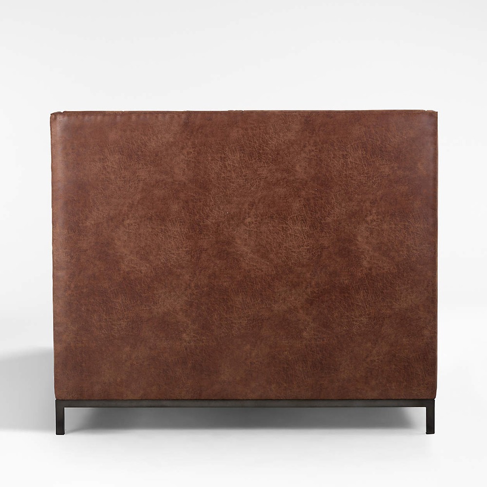 Home Mart Maxwell Leather (PVC) Bed - Image 6