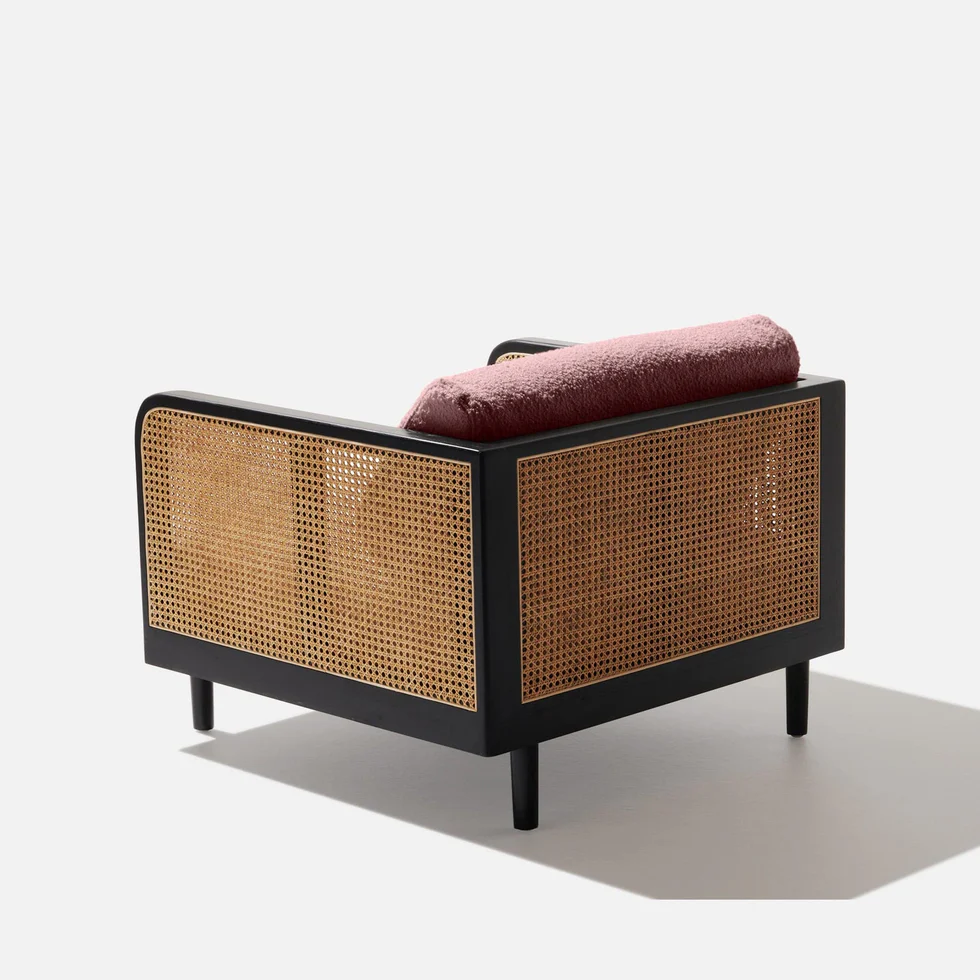 Home Mart Fly Rattan Armchair - Image 3