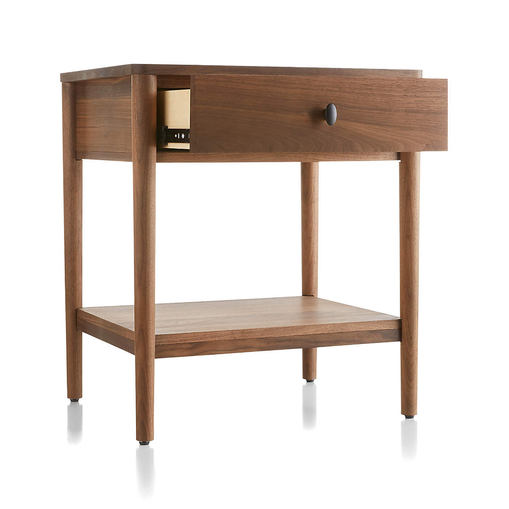 Home Mart Gia Single Drawer Nightstand - Image 3