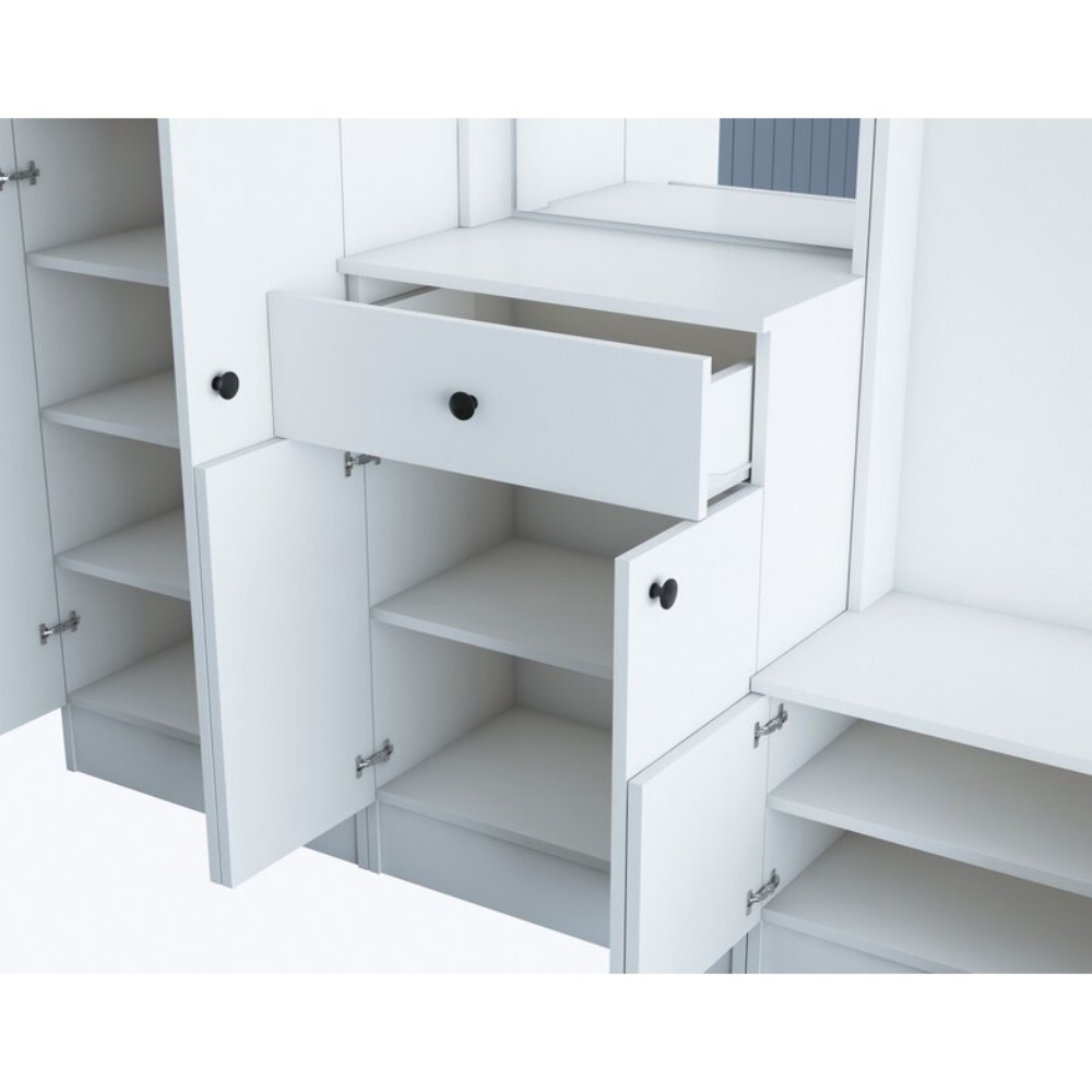 Home Mart Hall Tree with Shoe Storage - Image 4