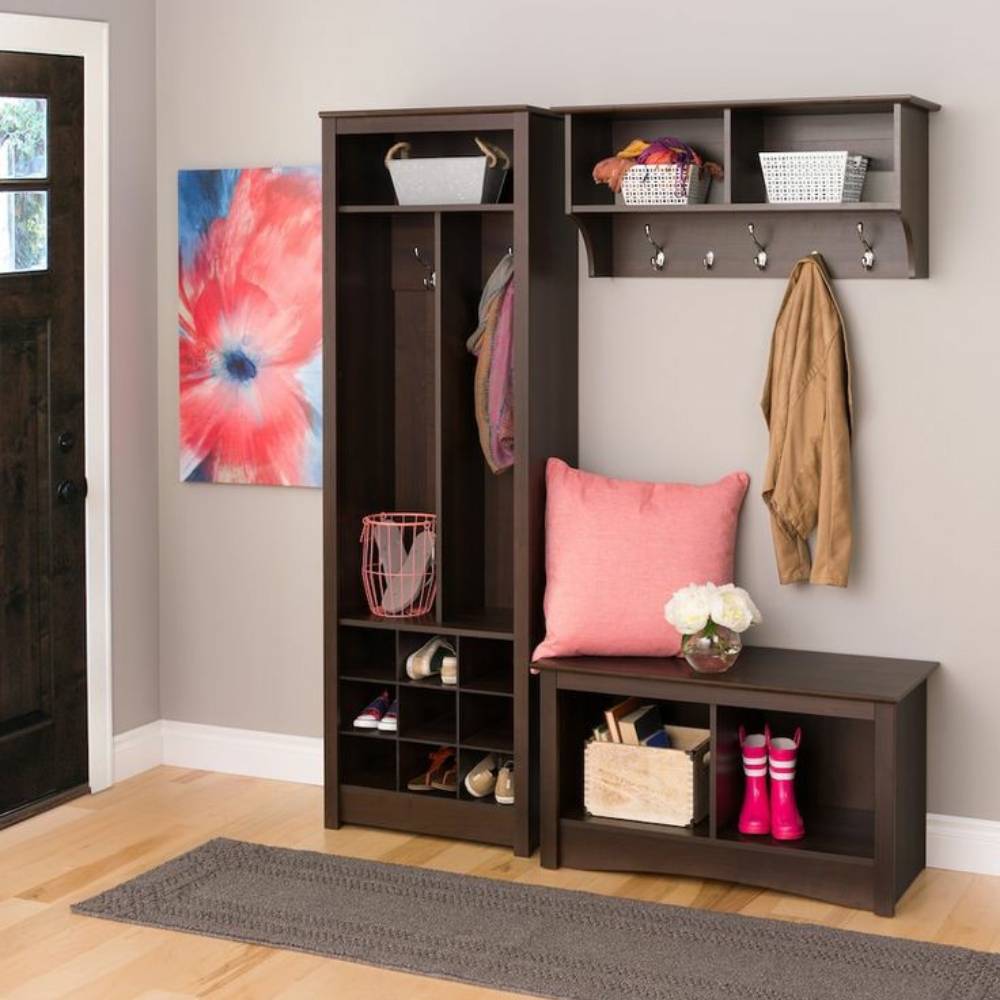 Home Mart Hall Way Storage Vertical Cabinet