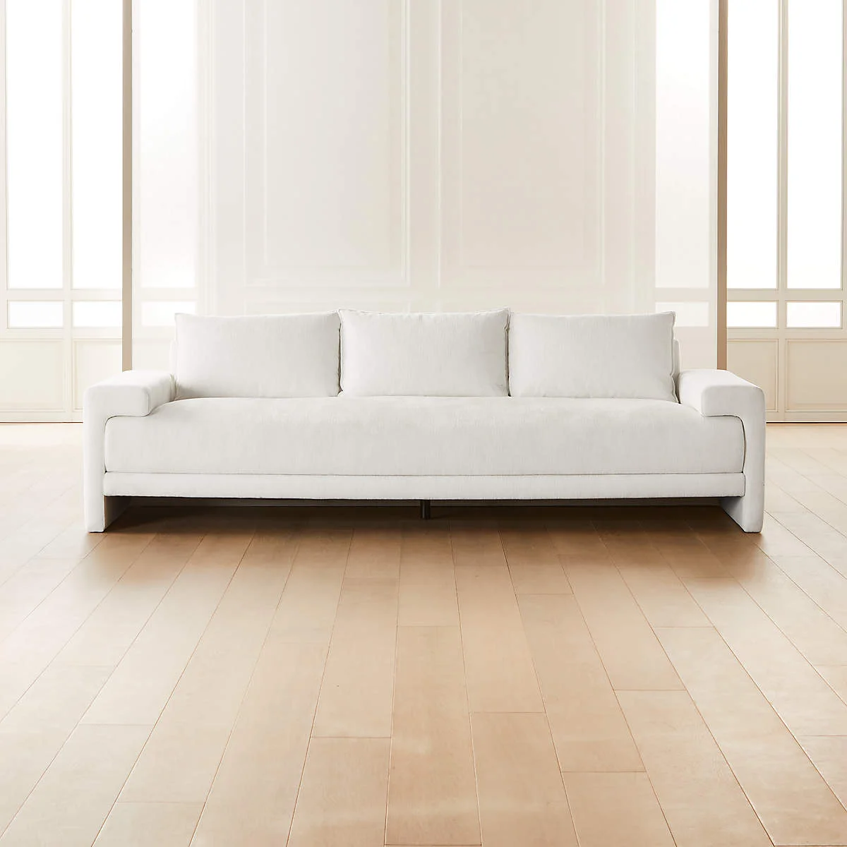 Home Mart Hank Faux Sofa - Image 3