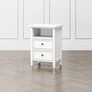Home Mart Harbor 2-Drawer Nightstand