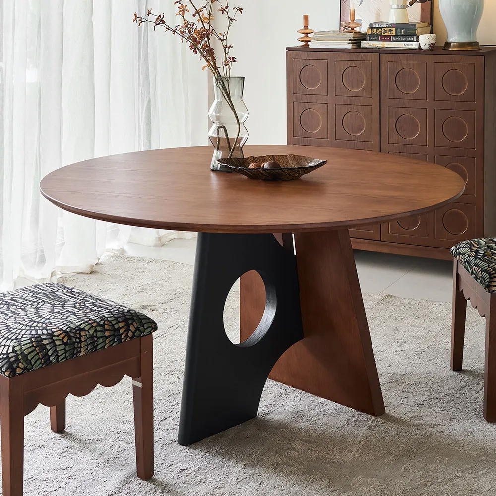 Home Mart Heloise Round Dining Table - Image 5