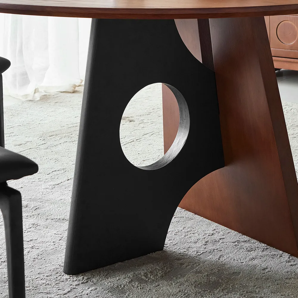 Home Mart Heloise Round Dining Table - Image 4