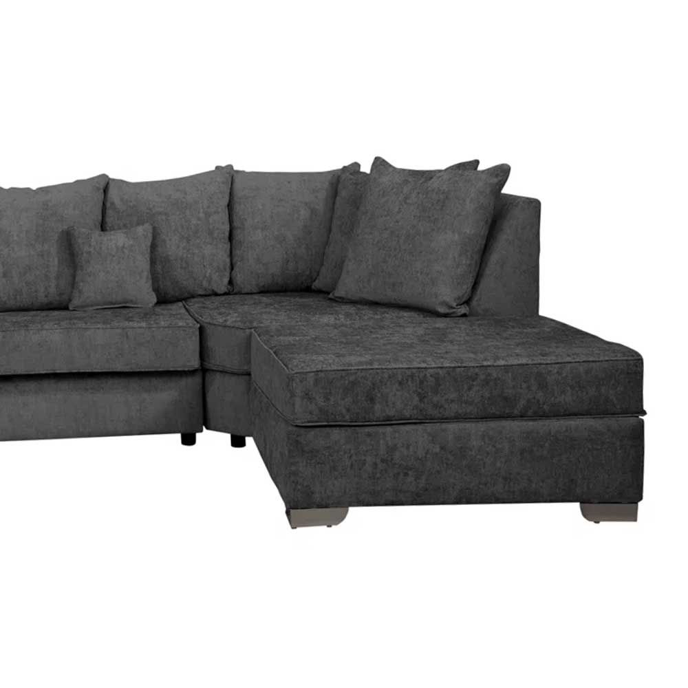 Home Mart Hervie Sectional sofa with 2 Ottomans - Image 4