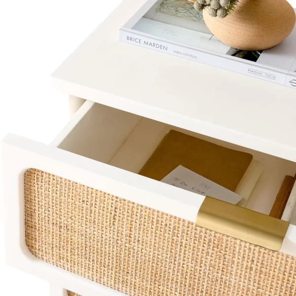 Home Mart Hines Rattan Nightstand - Image 5