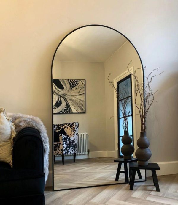 Home Mart Arch Modern Decorative Arch Wall Mirror