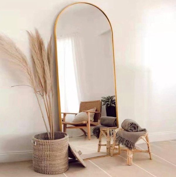 Home Mart Arch Modern Decorative Arch Wall Mirror - Image 3