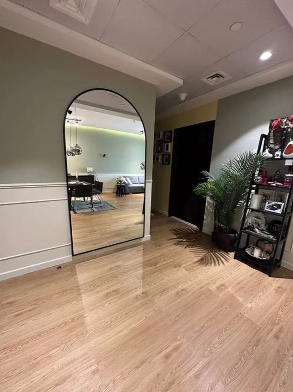 Home Mart Arch Modern Decorative Arch Wall Mirror - Image 6
