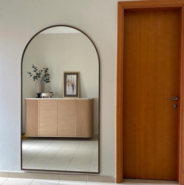 Home Mart Arch Modern Decorative Arch Wall Mirror - Image 7