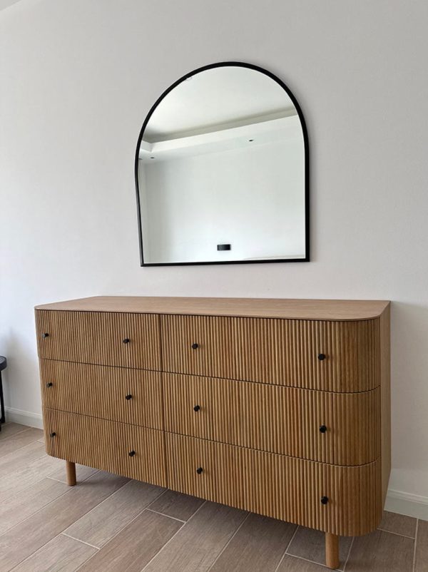 Home Mart Arch Modern Decorative Arch Wall Mirror - Image 9