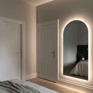 Home Mart Led Arch Modern Decorative Arch Wall Mirror