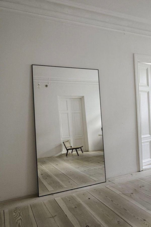 Home Mart Rectangle Modern Decorative Rectangle Wall Mirror - Image 3