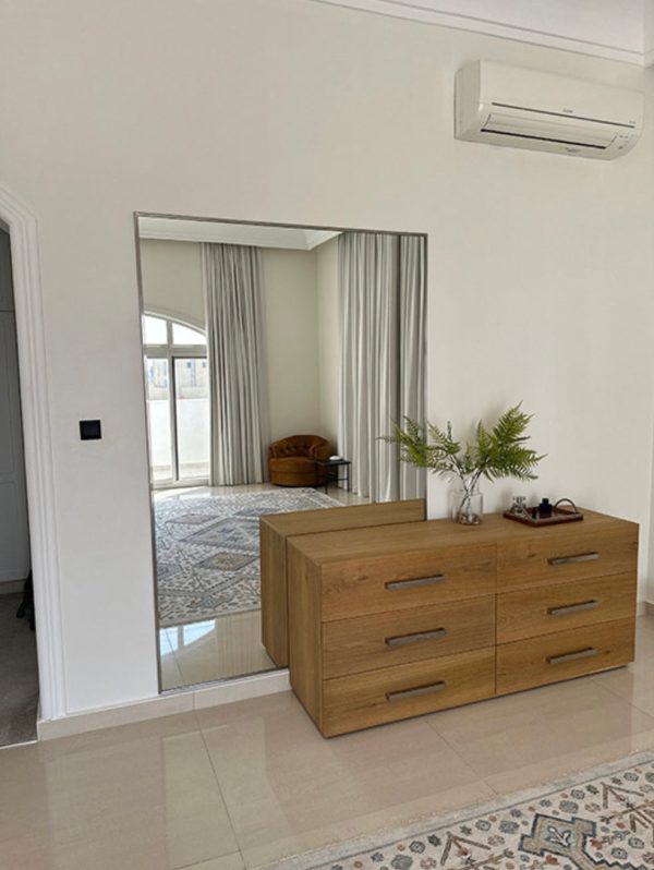 Home Mart Rectangle Modern Decorative Rectangle Wall Mirror - Image 7