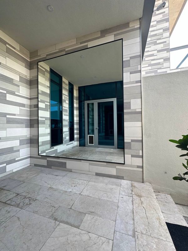 Home Mart Rectangle Modern Decorative Rectangle Wall Mirror - Image 8