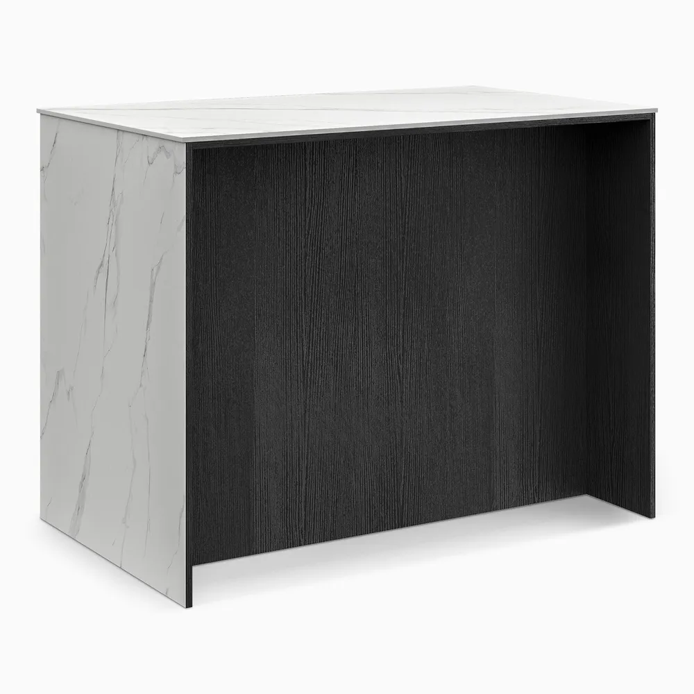 Home Mart Indigo Modern Kitchen Island - Image 3