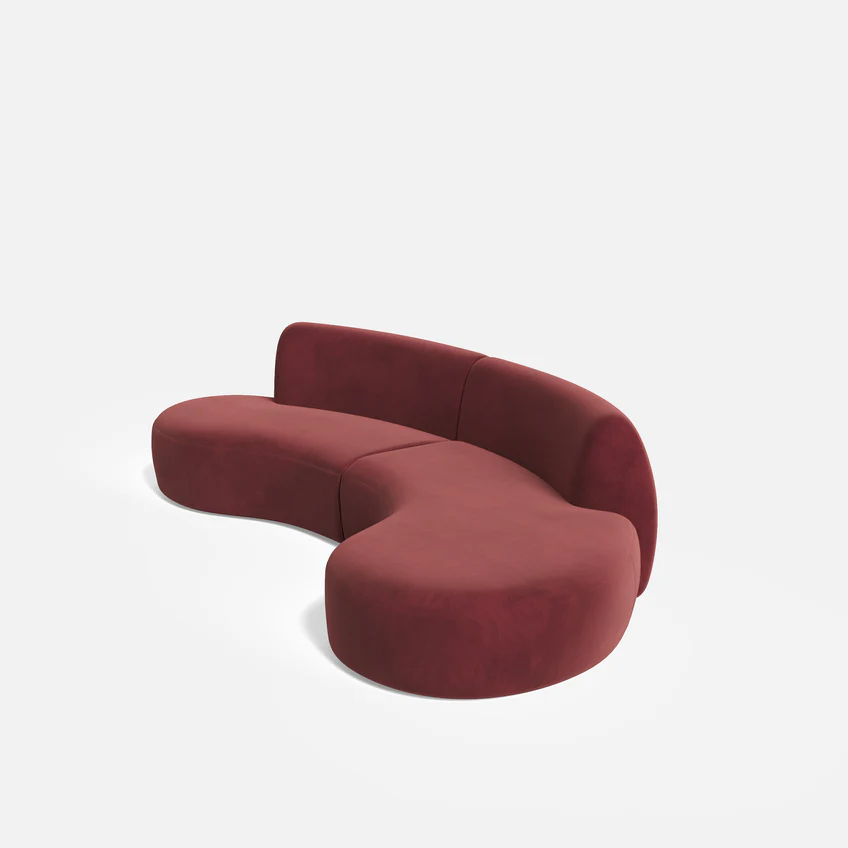 Home Mart Isla XL 4 Seater Sectional with Chaise - Image 7