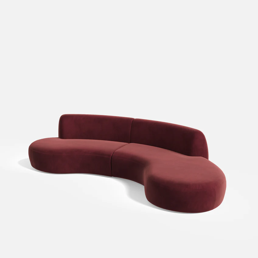 Home Mart Isla XL 4 Seater Sectional with Chaise - Image 6