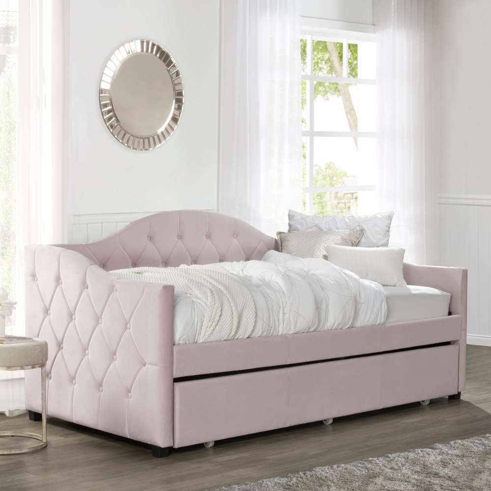 Home Mart Jamie Upholstered Twin Size Daybed