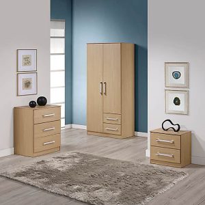 Home Mart Jasper Oak Bedroom Set