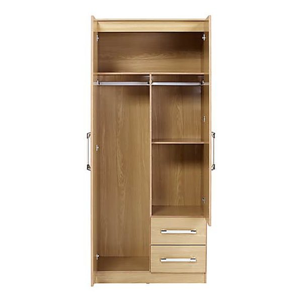 Home Mart Jasper Oak Bedroom Set - Image 4
