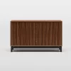 Home Mart Jordan Modern Walnut Sideboard Buffet