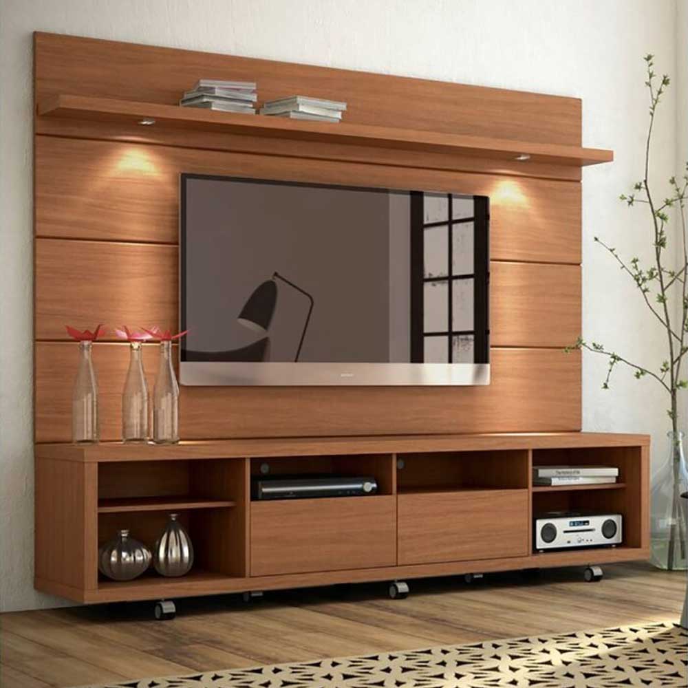 Home Mart Julius Entertainment Wooden TV Stand - Image 3