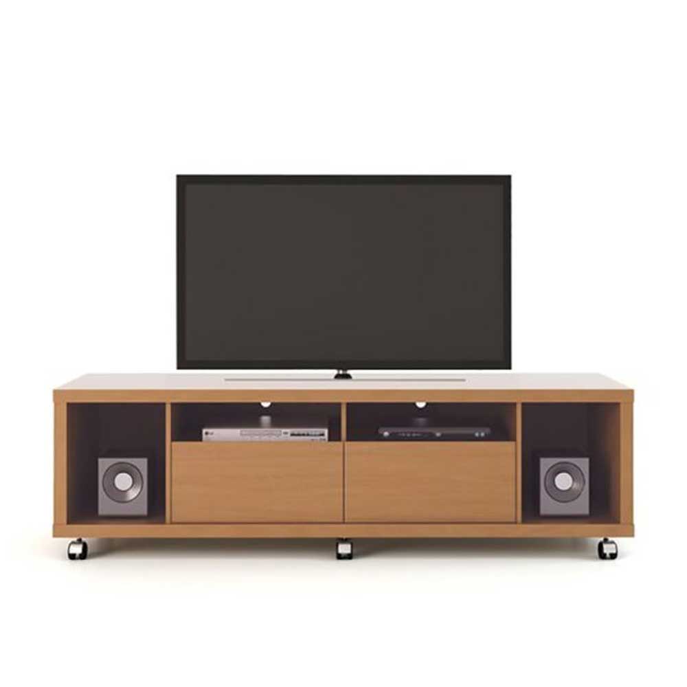 Home Mart Julius Entertainment Wooden TV Stand - Image 4