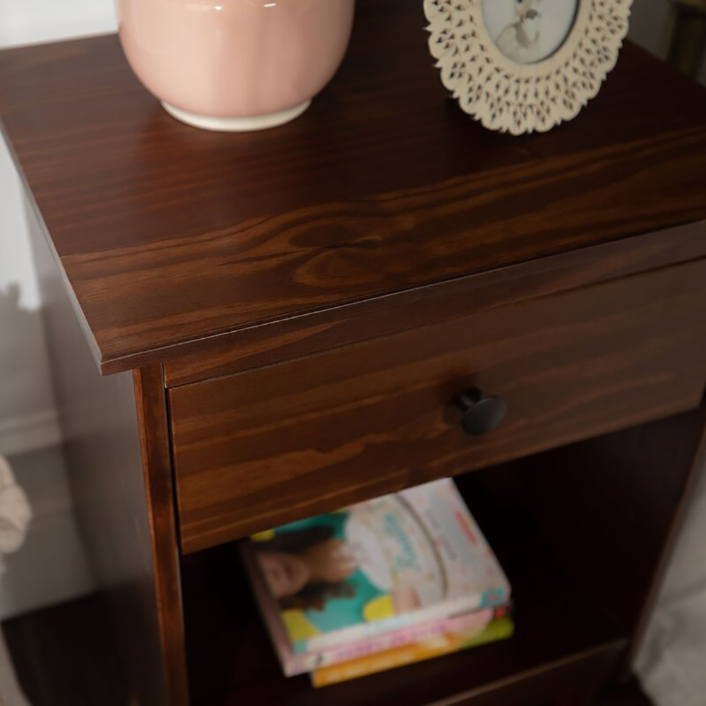 Home Mart Lafever 1 – Drawer Nightstand - Image 5