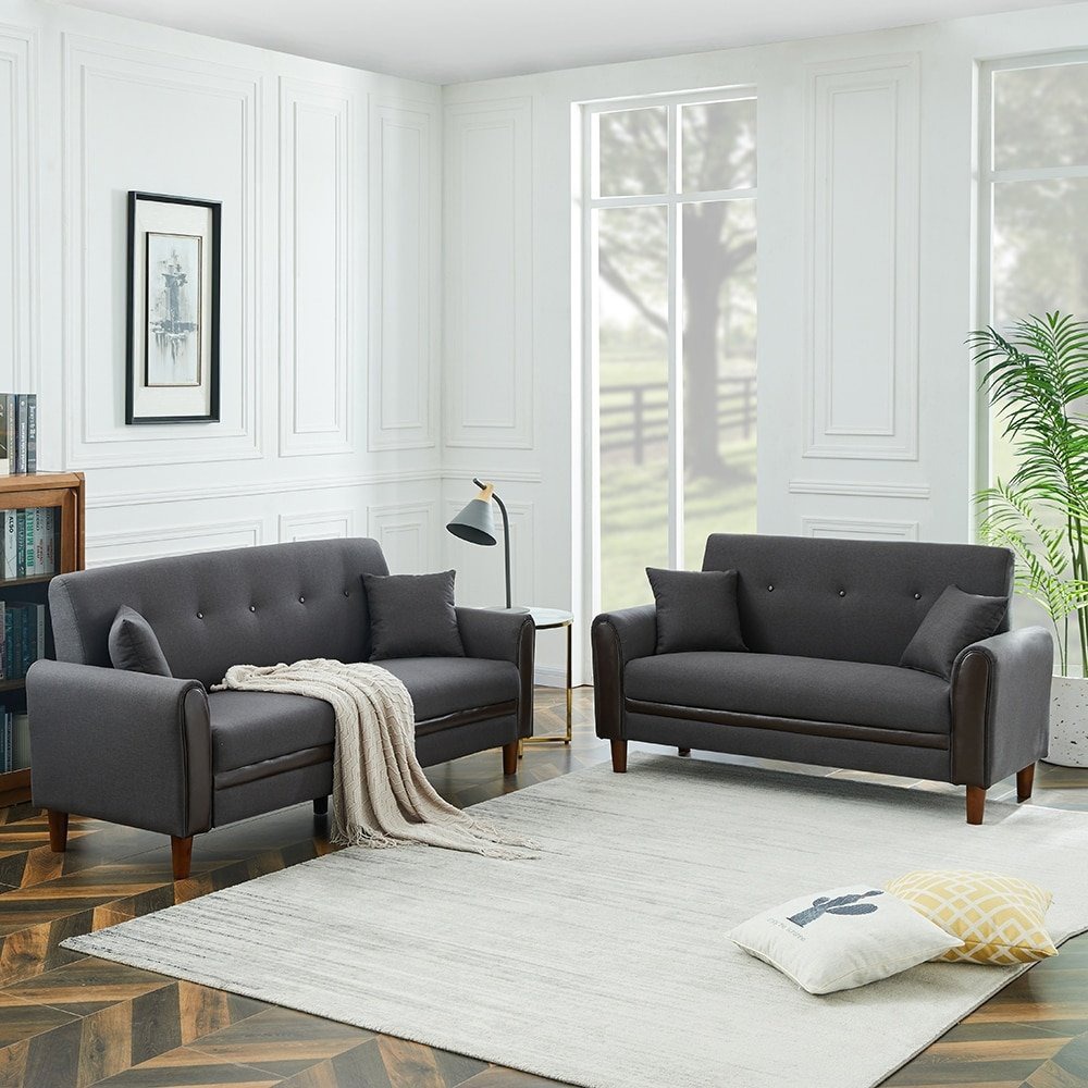Home Mart Liveditor-Living Room 3+2 Sofa - Image 4